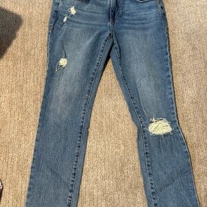 Hudson Ace Slim Jeans Men’s Size 31 Distressed Denim